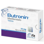 Butronin Methylphenidate 10 mg 30 tabs.