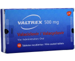 Valtrex Valacyclovir hydrochloride Generic 500 mg 30 Tabs