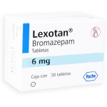 Lexotan  Bromazepam 6 mg 30 Tabs.
