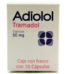 TRAMADOL ADIOLOL GENERIC 50MG 30 CAPS