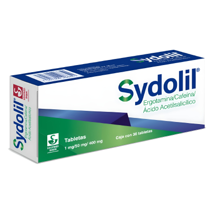 Sydolil 400/50/1 mg (Ergotamine/Caffeine/Aspirin) 36 Tabs