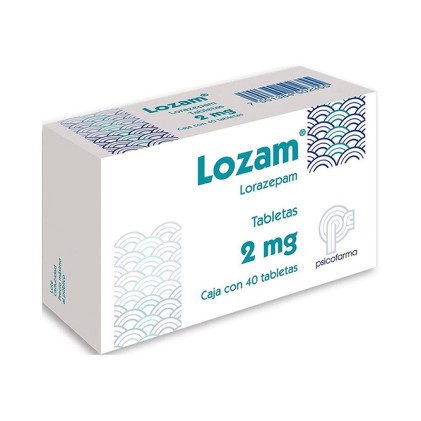 Lozam Lorazepam 2mg