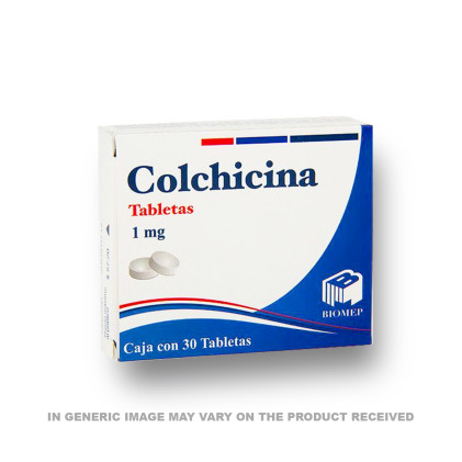 Colchicine Generic 1 mg 30 Tabs