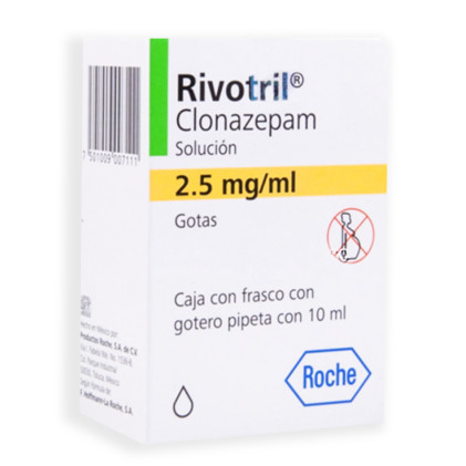 RIVOTRIL Clonazepam 10ML SOLUTION