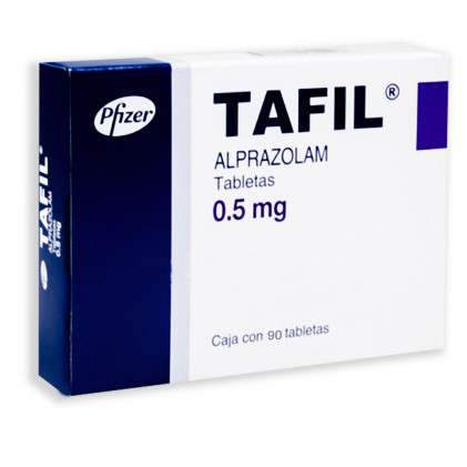 Tafil Alprazolam  0.50 mg 90 Tabs (Xanax)